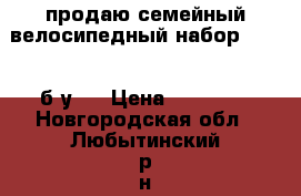 продаю семейный велосипедный набор 1  2 , б/у.  › Цена ­ 10 000 - Новгородская обл., Любытинский р-н, Любытино рп Развлечения и отдых » Другое   